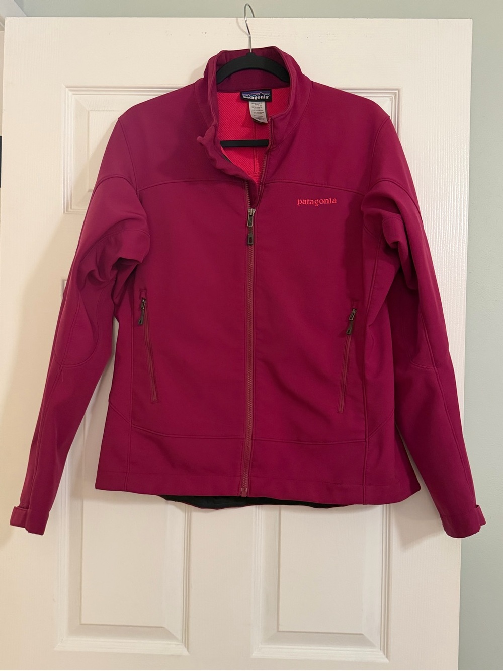 Patagonia Women's Adze Jacket featuring Polartec Windbloc Magenta